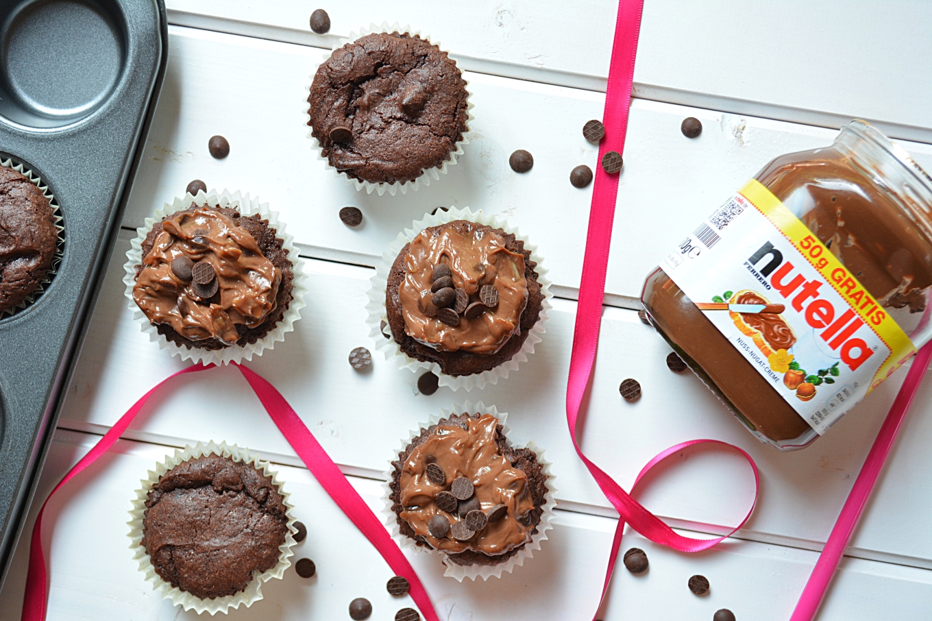 Schokoladige Nutella Cupcakes – josephinasblog